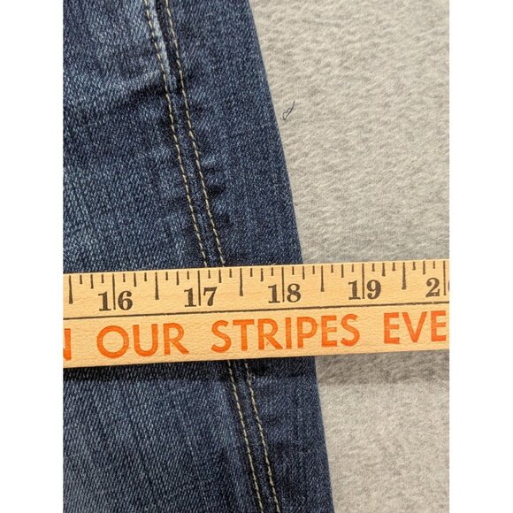 Vigoss Jeans Womens 9 Blue Bootcut Stretch Denim Five Pocket Mid Wash P1536J - Picture 5 of 16